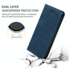 Retro Skin Feel Business Magnetic Horizontal Flip Leather Case for Google Pixel 3(Navy Blue)