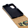 For Samsung Galaxy A26 5G Vertical Flip Leather Case with Card Slot(Black)