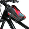WILD MAN E12 1L EVA Hard Shell Mountain Bike Waterproof and Wear-resistant Front Beam Bag(Red)