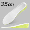 Sports Shock-absorbing Breathable Sweat-absorbing Inner Heightening Insole, Size: 41-42(3.5cm)