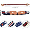 2.5cm Width Children No Buckle Elastic Belt Adjustable Invisible Stretch Belt for Boys and Girls Style 1