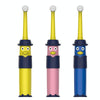 Children Cartoon Rotating Soft Hair Electric Toothbrush, Style:3-6 Years Old(Yellow)