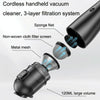 P06 12V High Power Portable Wireless Vehicles / Household Vacuum Cleaner(Black)