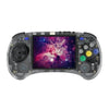 ANBERNIC RG ARC-S Handheld Game Console 4-Inch IPS Screen Linux System Portable Video Arcade 256G(Transparent Black)