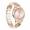 AK53 IP67 BT5.2 1.32inch Smart Watch Support Voice Call / Health Monitoring, Style:Pearl Steel Strap(Gold)