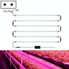 LED Plant Lamp Household Full Spectral Filling Hard Lamp Strip, Style: 50cm 6 Head(Pink Light EU Plug)