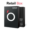 For Xiaomi Redmi Note 13 5G NORTHJO Camera LensCD Vein Metal Ring Tempered Glass Film(Black)