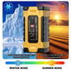 FOXSUR 12V / 24V / 10A Car / Motorcycle Battery Smart Repair Lead-acid Battery Charger(AU Plug Yellow)