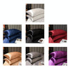 1 Pairs Ice Silk Pillowcase Home Textile Bedding, Size: 50x75cm(Blue)