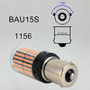 2 PCS 1156 / BAU15S DC12V / 18W / 1080LM Car Auto Turn Lights with SMD-3014 Lamps (Red Light)