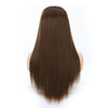 Wig Half Headgear Long Straight Hair U-Shaped Wig Headgear, Colour: 9.US-8#