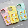 For iPhone 14 Pro Skin Feeling Jelly TPU Hybrid PC Phone Case(Birthday Puppy Beige)