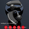 V10P Wireless Bluetooth V5.0 Sport Headphone without Charging Box Support Voice Reception(Black)