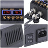 Hot Air Desoldering Station Dual Digital Display Two In One Temperature Control Electric Soldering Iron Soldering Station, EU Plug