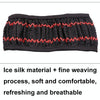 Universal Car Steering Wheel Ice Silk Non-slip Breathable Protective Cover(Gray Coffee)