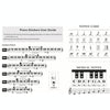 QT-0302 5PCS Children Piano Keyboard Color Stickers Musical Instrument Accessories