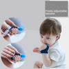 ZT001 Baby Silicone Molar Finger Cots Children Anti-Bite Hand Breathable Thumb Cots Teether Maternal And Baby Products(Yellow)