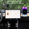 For Tesla Model 3/Y Car Magnetic Phone Holder Rotatable Car Navigation Mount, Style: Square