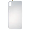 iPhone X Glass Back Cover Replacement (Silver)