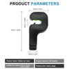 1 Pair Car Seat Back Hidden Hook (Black)