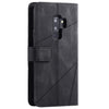 For Samsung Galaxy S9 Plus Skin Feel Splicing Horizontal Flip Leather Case with Holder & Card Slots & Wallet & Photo Frame(Black)