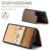 For Samsung Galaxy S25 Ultra 5G CaseMe C22 Card Slots Holder RFID Anti-theft Phone Case(Brown)