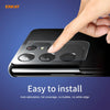 For Samsung Galaxy S21 Ultra 5 PCS ENKAY Hat-Prince 0.2mm 9H 2.15D Round Edge Rear Camera Lens Tempered Glass Film Protector