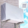 Outdoor Air Conditioning Cover Waterproof Dust Cover Rainproof Cover,Size: M  86 x 30 x 56cm