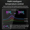 COOLMOON AS360 Magic Diamond Edition Computer Cooler ARGB Water Cooling Light Integrated CPU Radiator(Black)