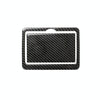 2 PCS Car Carbon Fiber Rear Water Cup Holder Panel Decorative Sticker for Infiniti Q50 / Q60 2014-2020
