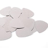 10PCS Thumb Fingers Metal Stainless Steel Bayse Guitar Paddles(Silver)