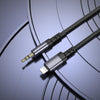 Borofone BL24 3.5mm to 8 Pin Graceful AUX Audio Cable, Length:1m(Gray)
