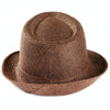 Light Grey Fashion Seaside Sun Visor Hat Folding Net Surface Jazz Hat, Size:58cm