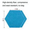 Polyester Fiber Wall Decoration Sound Insulation Cotton Sound Absorbing Board, Style: Without Glue (Black)