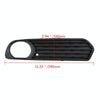 Car Front Bumper Fog Light Grille Fog Lamp Frame for BMW F20 F21 2012-2014 51117272558 / 51117272557