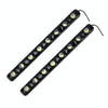 2 PCS 8W 240 LM 6000K DRL Daytime Running Light with 8 SMD-5050 Lamps, DC 12V(White Light)