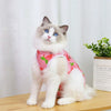 Cat Recovery Suit, Red, Medium - Post Surgery Wear