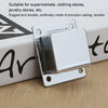 2 PCS Wall Bracket Square Tube Hook for Clothing Store Supermarket Displaying