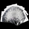 10 PCS Car Compass Pattern Random Decorative Sticker White