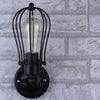 Retro Double Head Grapefruit Wrought Iron Antique Restaurant Corridor Aisle LED Wall Lamp without Light Source(Single Head)