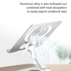 L-14 Aluminum Alloy Foldable Rotating Laptop/Tablet Stand(Grey)