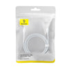 Baseus Pudding Series 100W Type-C to Type-C Fast Charging Data Cable, Length:1.2m(White)