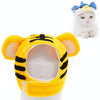 Tiger Cat Hat, Soft Velvet, Size M (31-36cm)