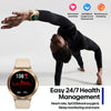 Zeblaze Btalk 2 1.3 inch Round Screen HD Smart Watch Supports Voice Calls/Health Monitoring(Black)