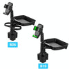 B06 Car Drink Water Cup Mobile Phone Holder 360 Degree Rotating Dinner Plate(Green)