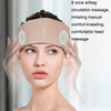 JKQ-121 Head Massager Multifunctional Hot Compress Headache Sleep Aid Head Therapy Instrument(Light Grey)