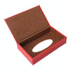 Universal Home Office Hotel Car Facial Tissue Box Case Holder Tissue Box Fashion and Simple Paper Napkin Bag (Not Include Napkin)(Red)