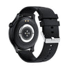 HK85 1.43 inch Smart Silicone Strap Watch Supports Bluetooth Call/Blood Oxygen Monitoring(Black)
