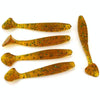 HENGJIA SO0205P 5 PCS 8cm/5g  Screw Tail Soft Fishing Lure Artificial Baits