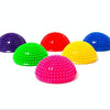 Hemisphere Balance Stepping Stones Durian Spiky Massage Ball Sensory Integration Indoor Outdoor Games Toys for Kids Children(Green)